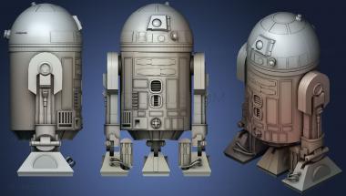 3D модель R2 D2 (STL)